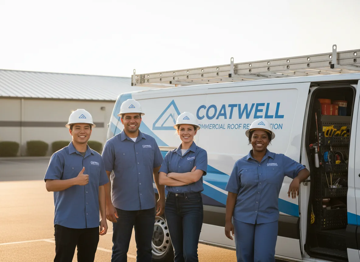 Commercial roof coating company in Vulcan, MI